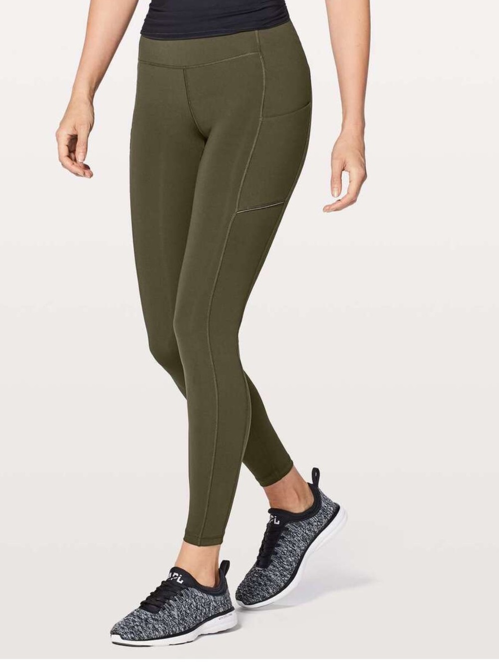 [lululemon] Speed Up Tight Full-On Luxtreme 28” Dark Olive - W5BJHS size 10